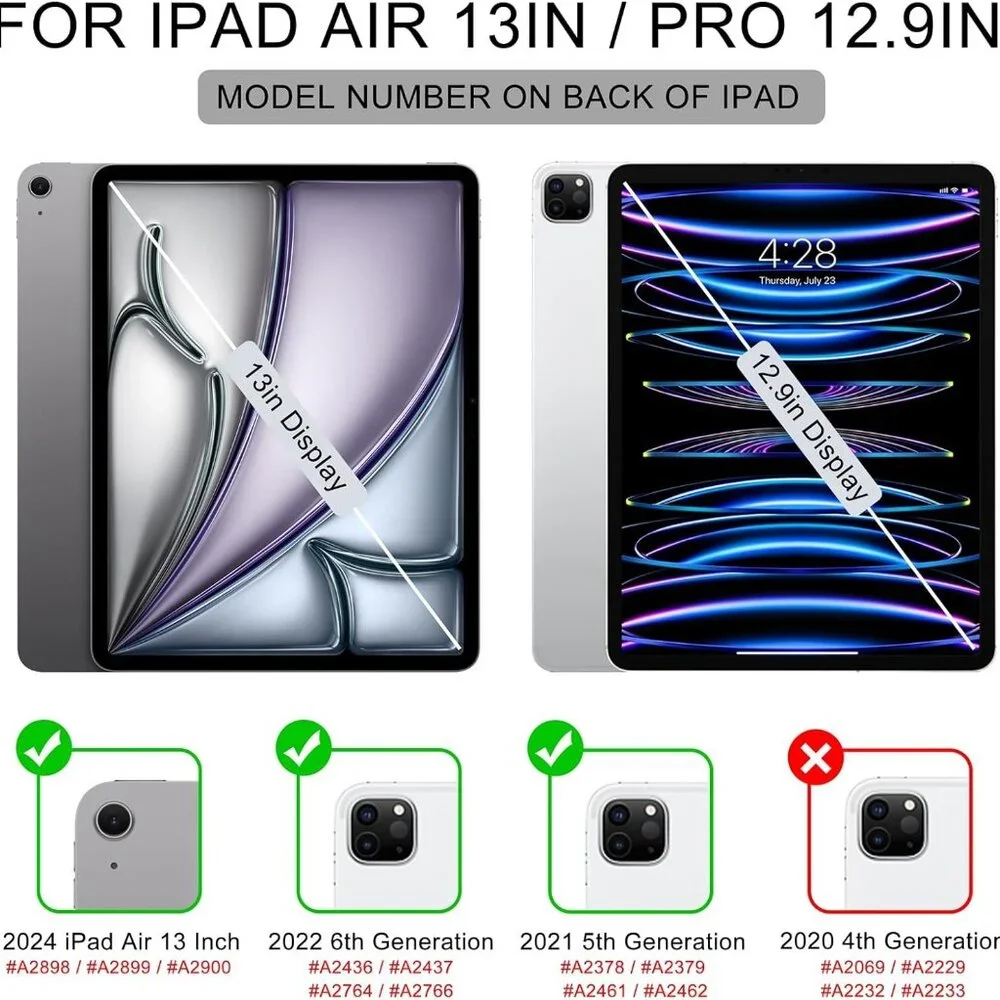 SOKE Protective Case for iPad Air iPad Pro Navy Blue NEW